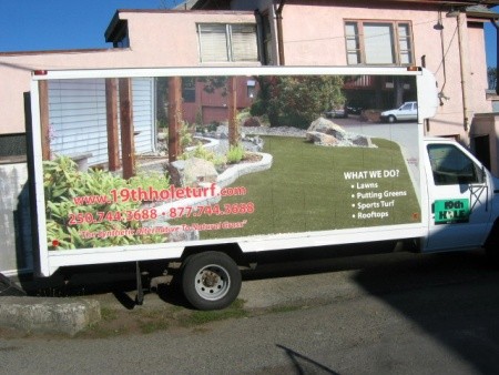 Truck wrap